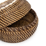 Bazar Bizar Aufbewahrungskorb Bazar Bizar Colonial Peek-a-Boo Korb - Naturbraun - M