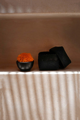 Bazar Bizar Aufbewahrungskorb Bazar Bizar Perlenkorb Schwarz - L