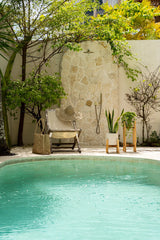 Bazar Bizar Blumentopf Default Bazar Bizar Chalk Blumentopf, Betongrau Natur, S