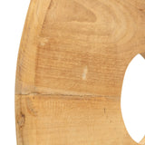 Bazar Bizar Deko-Objekt Default Bazar Bizar Teakholz-Scheibe auf Ständer, M