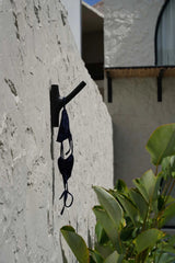 Bazar Bizar Garderobenhaken Default Bazar Bizar Kleiderhaken Schwarz aus Teak