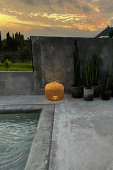 Bazar Bizar Hängelampe Default Bazar Bizar Batu Bolong Lampenschirm Natur - L