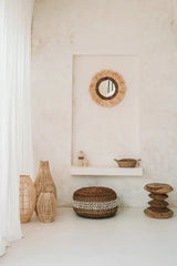 Bazar Bizar Hängelampe Default Bazar Bizar Zuri Hängelampe Lampenschirm, Natur, L