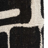 Bazar Bizar Plaid Bazar Bizar Azteken Bettüberwurf Natur/Schwarz