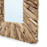Bazar Bizar Spiegel Default Bazar Bizar Driftwood Framed Spiegel, Natur, M