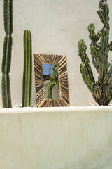 Bazar Bizar Spiegel Default Bazar Bizar Driftwood Framed Spiegel, Natur, M