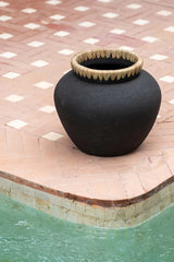 Bazar Bizar Vase Default Bazar Bizar Vase Schwarz Natur - L