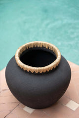 Bazar Bizar Vase Default Bazar Bizar Vase Schwarz Natur - M