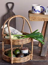 Bloomingville Becher Creative Collection Linora Becher Set 3 tlg. in Blau, Steingut