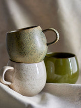 Bloomingville Bloomingville Addison Becher, Grün, Steingut