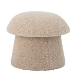 Bloomingville Bloomingville Bocca Pouf, Natur, Polyester