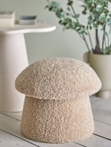 Bloomingville Bloomingville Bocca Pouf, Natur, Polyester