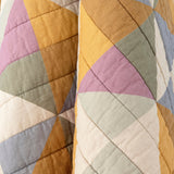 Bloomingville Bloomingville Crewe Quilt, Gelb, Baumwolle OEKO-TEX®