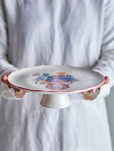 Bloomingville Bloomingville Dorothy Kuchenteller, Rose, Steingut