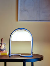 Bloomingville Bloomingville Favour Tischlampe, Blau, Acryl