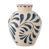 Bloomingville Bloomingville Heikki Vase, Blue, Steingut