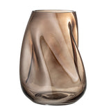Bloomingville Bloomingville Ingolf Vase, Braun, Glas