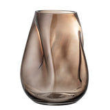 Bloomingville Bloomingville Ingolf Vase, Braun, Glas