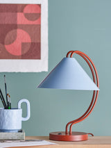 Bloomingville Bloomingville Janya Tischlampe, Rot, Metall