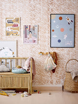 Bloomingville Bloomingville MINI Zyon Garderobe, Braun, FSC®100%, Beech