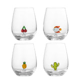 Bloomingville Bloomingville Misa Trinkglas, Multipack, Klar, Glas