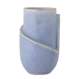 Bloomingville Bloomingville Norbert Vase, Blue, Steingut