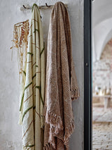 Bloomingville Bloomingville Osasio Decke, Grün, Baumwolle OEKO-TEX®