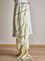 Bloomingville Bloomingville Osasio Decke, Grün, Baumwolle OEKO-TEX®