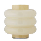 Bloomingville Bloomingville Sahara Vase, Gelb, Glas