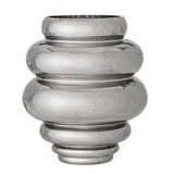 Bloomingville Bloomingville Zorya Vase, Silber, Glas