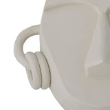 Bloomingville Deko-Objekt Bloomingville Luelle Deko-Object, Weiß, Polyresin