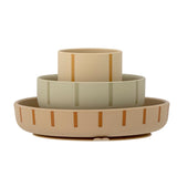 Bloomingville Geschirr Bloomingville MINI Levi Geschirr-Set, Silikon