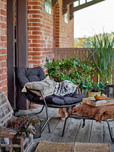 Bloomingville Glaskasten Bloomingville Marti Display-Kasten, Braun, Tannenholz