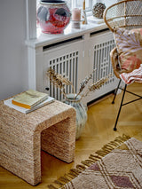 Bloomingville Hocker Bloomingville Kien Hocker, Natur, Wasserhyazinthe