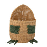 Bloomingville Korb Bloomingville MINI Eddi Korb, Natur, Rattan