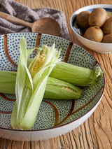 Bloomingville Schalen Bloomingville Heikki Schale, Braun, Steingut