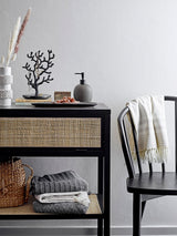 Bloomingville Seifenspender Bloomingville Hrin Seifenspender-Set, Grau, Steingut