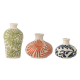 Bloomingville Vase Bloomingville Creative Collection Fauni Vase, Grün, Steingut