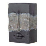 Bloomingville Vase Bloomingville Nasru Vase, Schwarz, Steingut