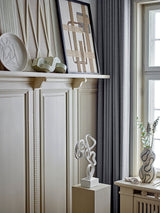 Bloomingville Vase Bloomingville Nicola Vase, Schwarz, Steingut