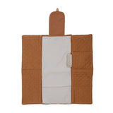 Bloomingville Wickelauflage Bloomingville MINI Thanne Wickelauflage, Braun, Baumwolle