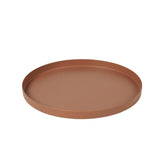 BROSTE COPENHAGEN Deko-Tablett Braun Broste Copenhagen Deko-Tablett Donna, Ø22cm