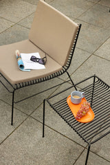 Hübsch Hübsch Amare Servierplatte/Tablett Hellblau/Orange (2er Set)