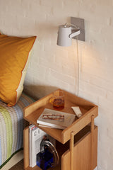 Hübsch Hübsch Ardent Wandleuchte Hellgrau