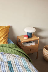 Hübsch Hübsch Ateliers Tischlampe Dunkelblau/Weiß