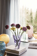 Hübsch Hübsch Candy Vasen Rosa (2er Set)