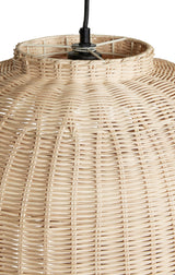 Hübsch Hübsch Chand Hängelampe Oval Naturfarben