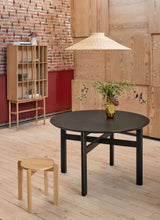 Hübsch Hübsch Chipper Tischlampe Sandfarben/Burgundy