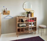 Hübsch Hübsch Comet Kerzenständer Blau (2er Set)