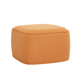 Hübsch Hübsch Cube Pouf Orange